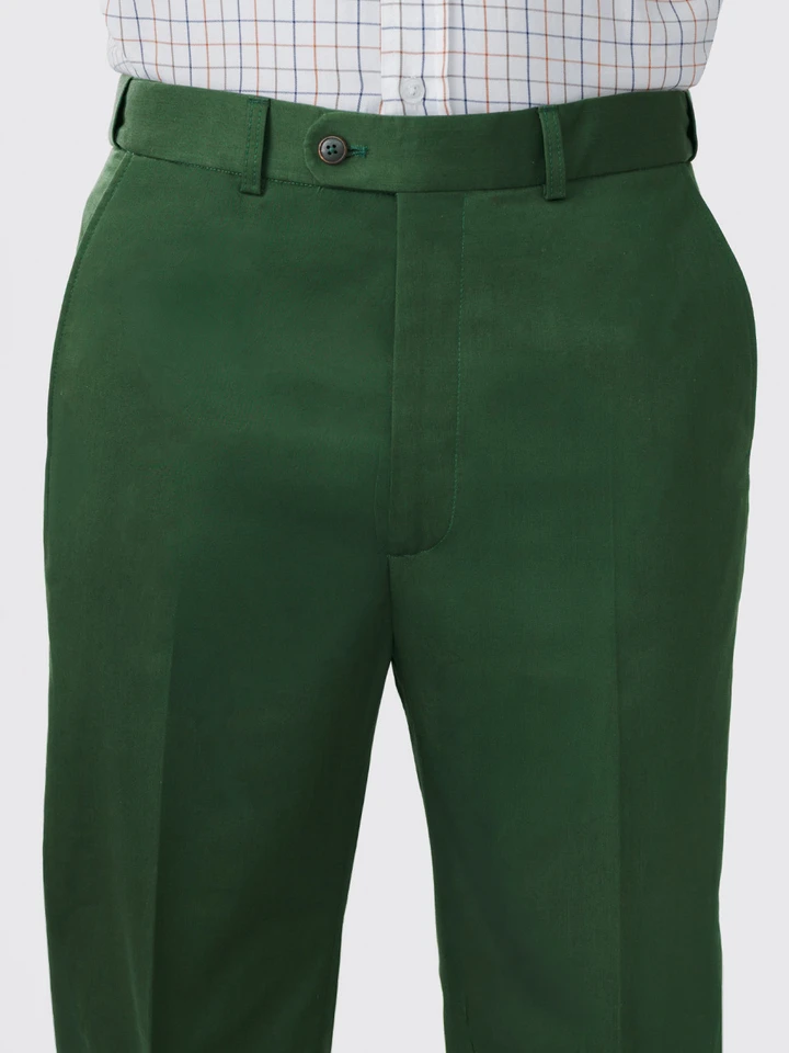 Mens Pine ultimate Chinos on Model