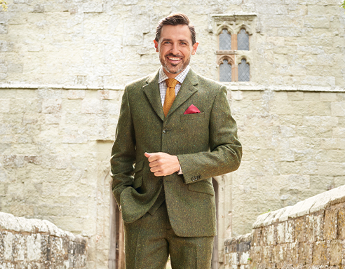 Men's Donegal Tweed Suit