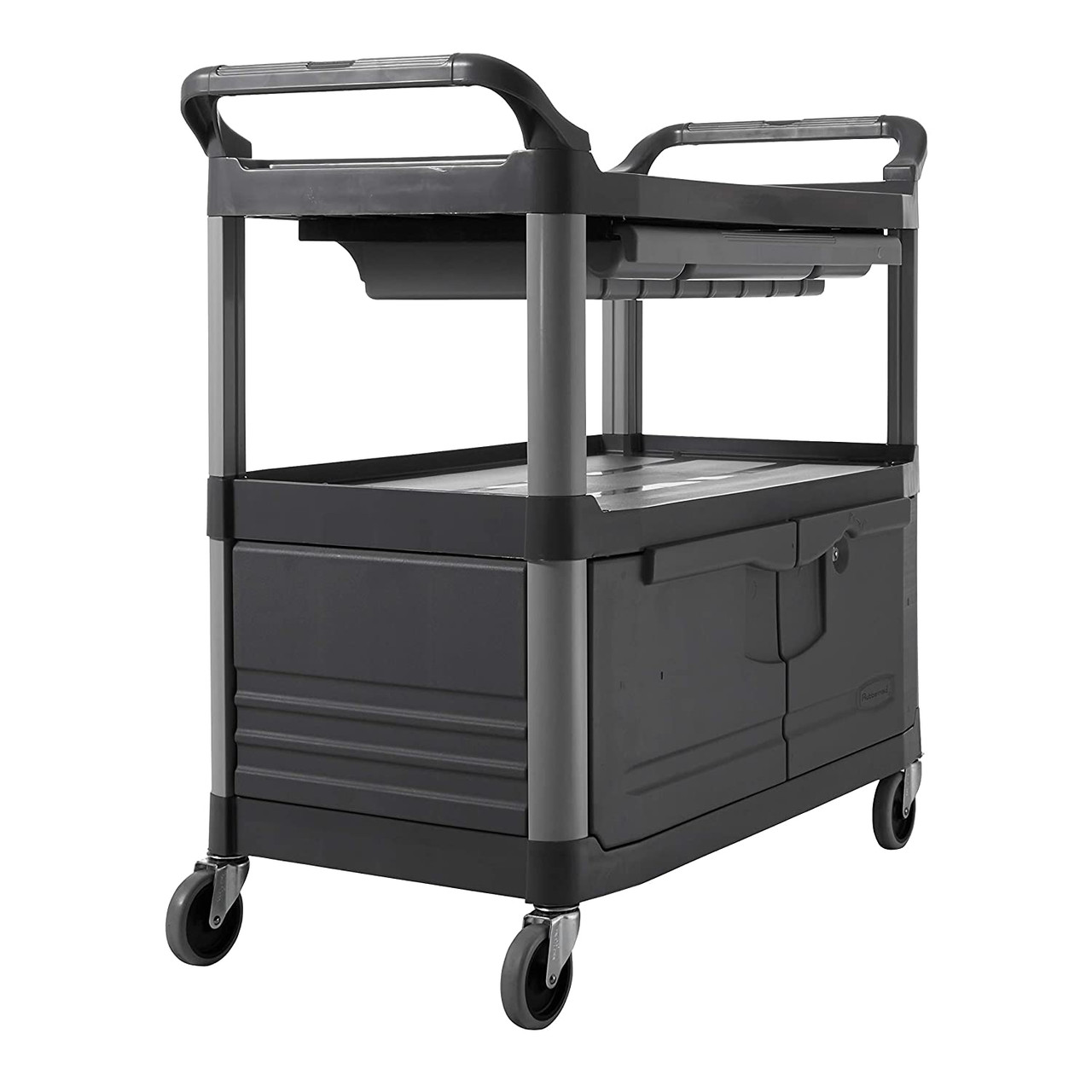Rubbermaid Commercial FG409400GRAY X-Tra Cart | Industrial