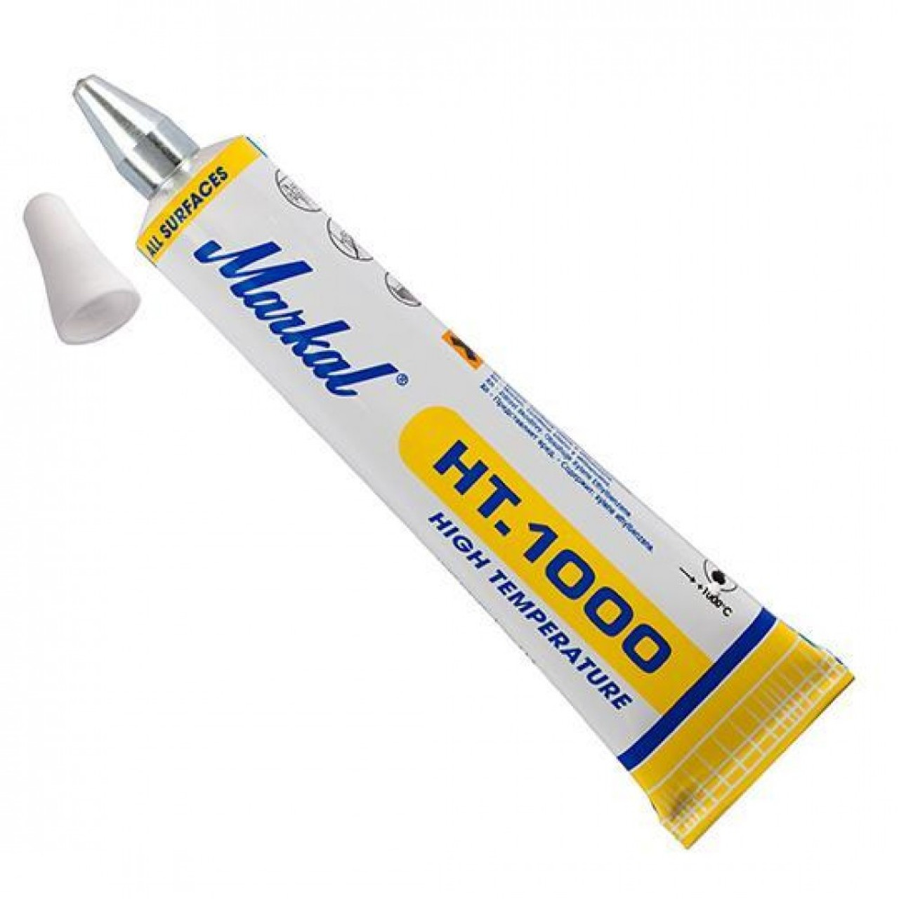 MARKAL 2 OZ TUBE WHITE PAINT MARKER - IMS Bolt