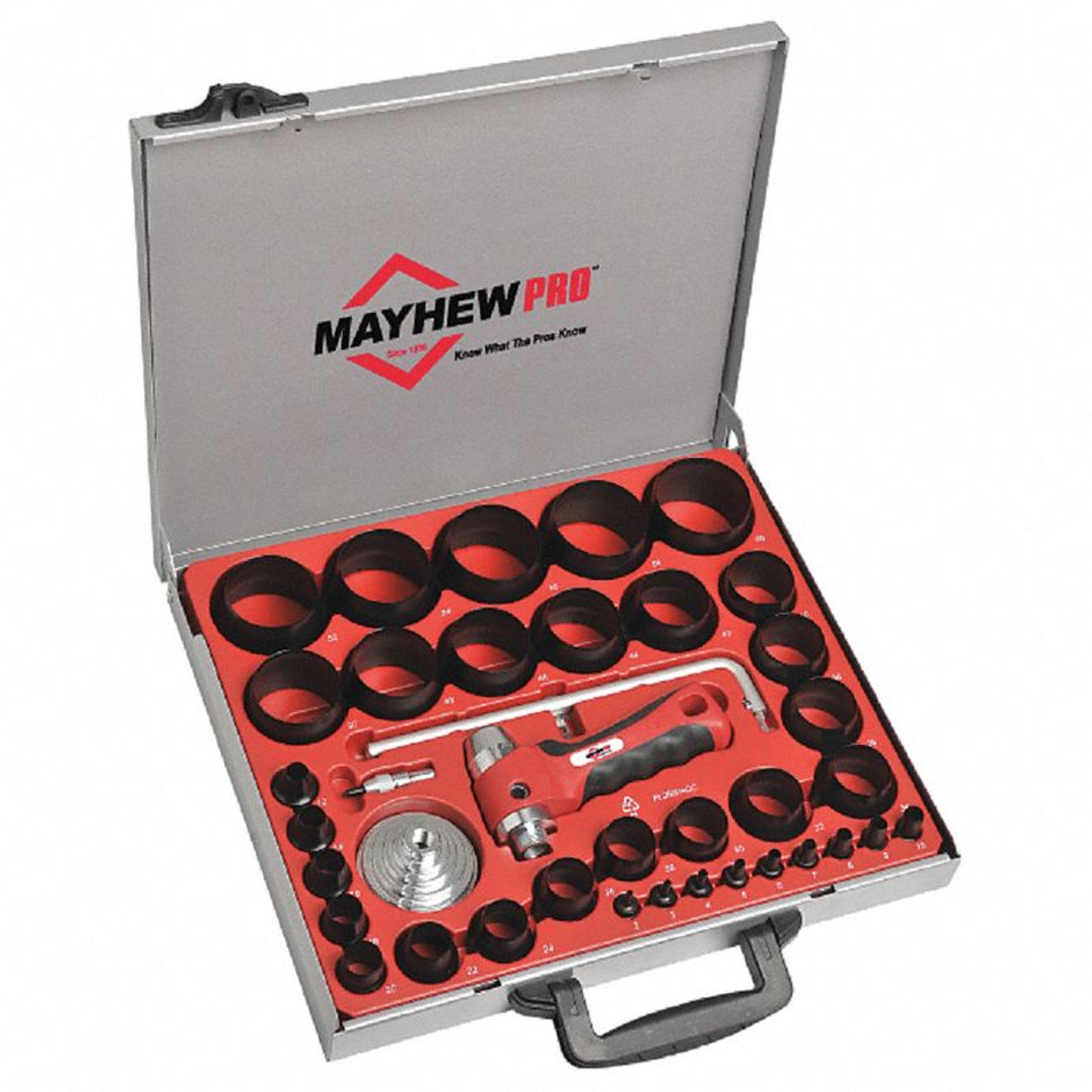 MAYHEW™ TOOLS 36 PC SAE HOLLOW PUNCH SET - IMS Bolt