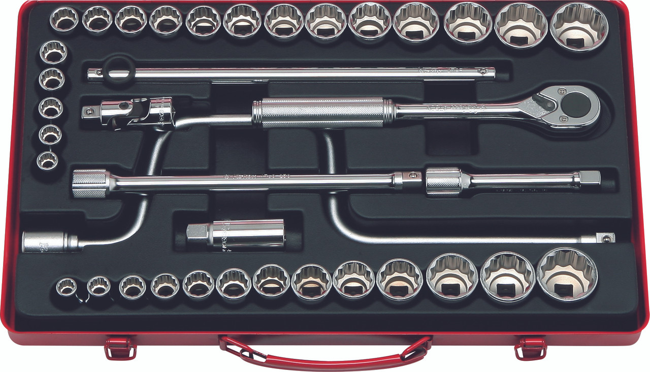 Ko-ken 4238AM 1/2 Square Drive Socket set 12 point 38 pieces