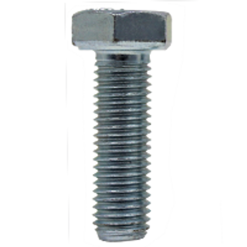 5/16"-18 x 1" Hex Cap Screws, Zinc Cr+3, Grade 5, Fully Threaded, Qty 100