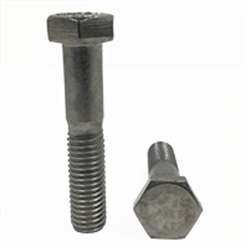 M5-0.80 x 40 mm Hex Cap Screws, 316 Stainless Steel, Coarse, Partially Threaded, DIN 931, Qty 100