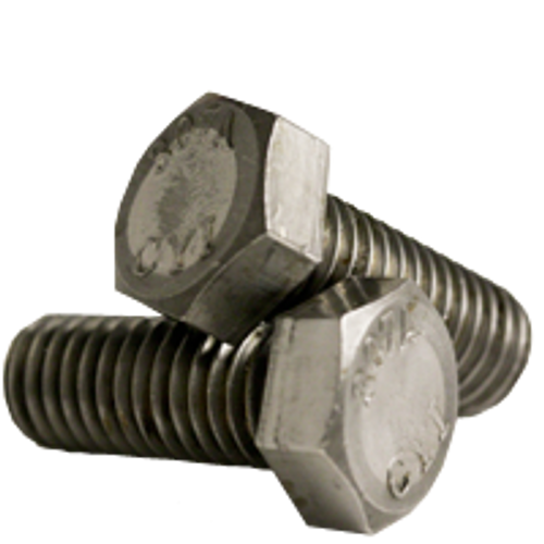 1/2"-13 x 3 1/2" Hex Bolts, Grade A, Coarse, Partially Threaded, Low Carbon, Plain, A307, Qty 25