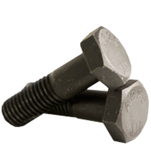 1/2"-13 x 1 1/2" Heavy Hex Structural Bolt, Partially Threaded, Type 1, Plain, A325, Qty 1600