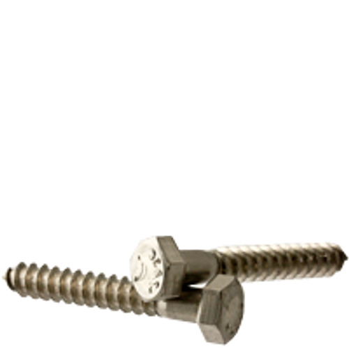 5/8"-5 x 5 1/2" Hex Lag Screws, 18-8 Stainless Steel, Coarse, Qty 25