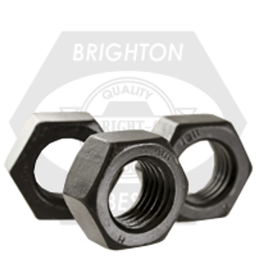 M6-1.00 Hex Nuts, Class 10, Plain, DIN 934, Qty 2000