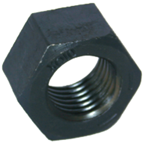 9/16"-18 Hex Nuts, Grade 8, Fine, Medium Carbon, Qty 100