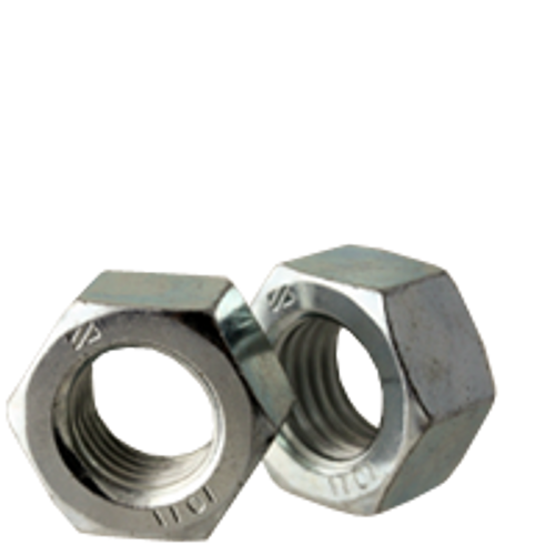 M22-2.50 Hex Nuts, Zinc Cr+3, Class 10, DIN 934, Qty 15