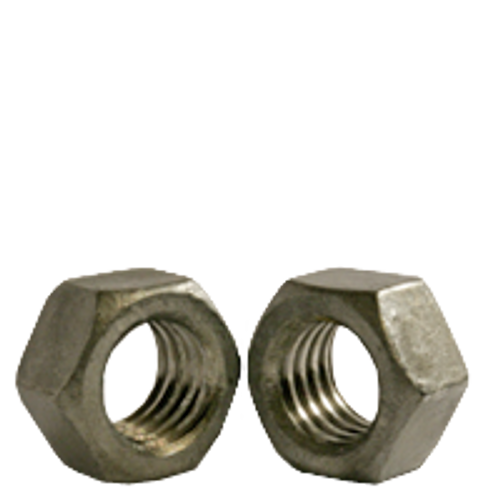 1 3/4"-5 Hex Nuts, Hot Dipped Galvanized, Coarse, Low Carbon, Qty 10