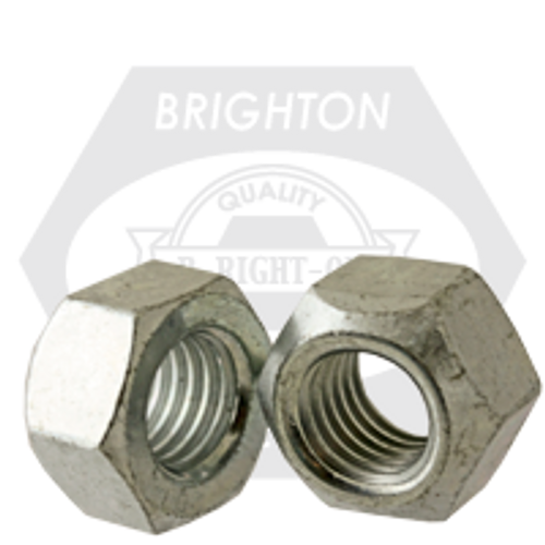 M8-1.25 HEX CONE LOCKNUT CLASS 10 MED. CARBON ZINC & WAX CR+3 DIN 980V, Qty 100