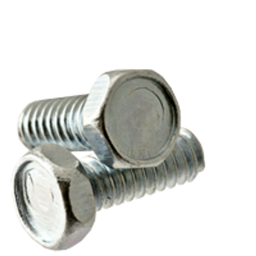 #6-32 x 1 1/4" Machine Screws, Indented Hex Head Unslotted, Zinc Cr+3, Coarse, Fully Threaded, Qty 100