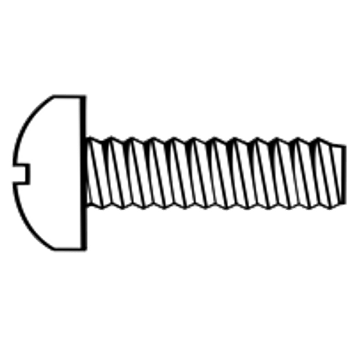 M2.5-0.45 x 5 mm Machine Screws, Phillips Pan Head, Zinc Cr+3, DIN 7985A, Qty 1000