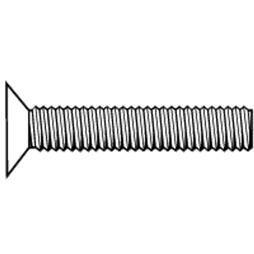 M3-0.50 x 40 mm Machine Screws, Phillips Flat Head, Zinc Cr+3, DIN 965A, Qty 200