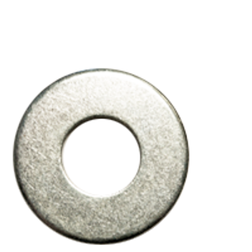 1/4" USS Flat Washers, Zinc Cr+3, Low Carbon, Qty 5