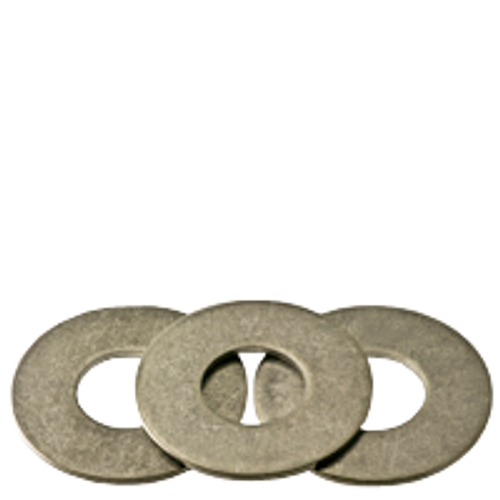 5/16" x 7/8" x 0.05 Flat Washers, 18-8 Stainless Steel, Commercial, Qty 100