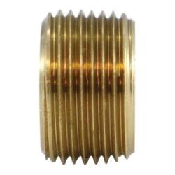 AMC 06140-1208CP Face Bushing, 3/4 in MPT x 1/2 in FPT, 0.64 in, Brass, Chrome-Plated