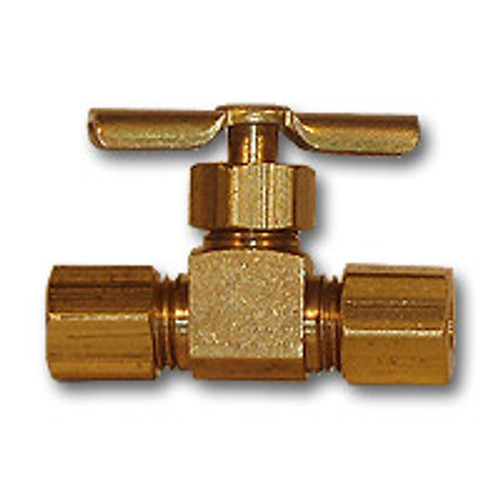 Midland Metal 5/16 OD COMPXCOMP NEEDLE VALVE - 107C