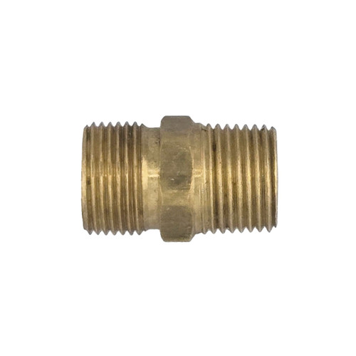 Midland Metal 19200 Adapter Body, 3/4-in Compression x 1/2-in Male NPTF, Brass