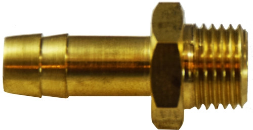 Midland Metal 08-04 BRASS HOSE BARB X MALE BSPP - 29123