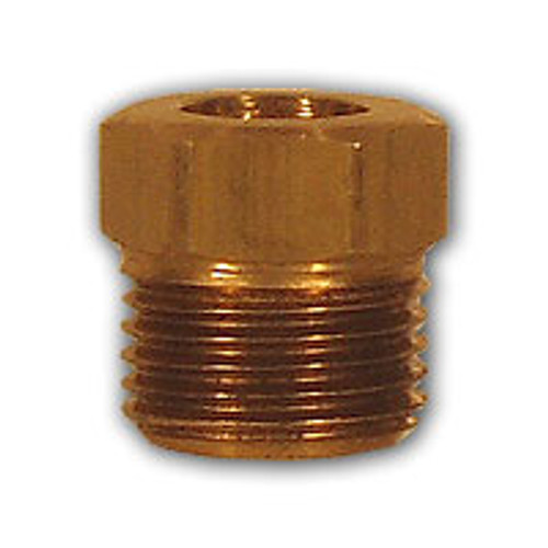 Midland Metal 1/8 BRASS INVERTED FLARE NUT - 41IFB-2