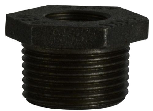 Midland Metal 4 X 1 1/2 DOUBLE TAP BLACK BUSHING - 65540DT