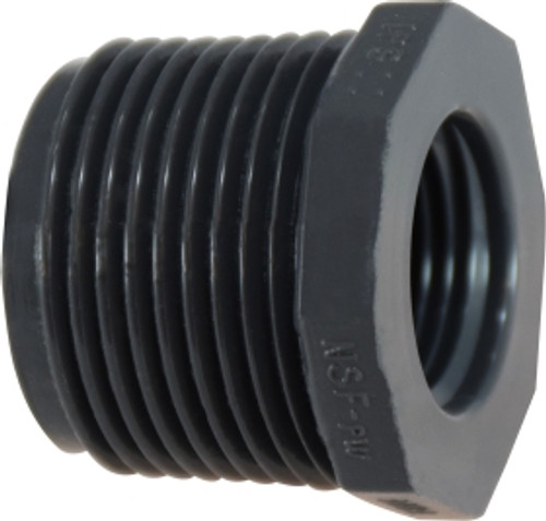 Midland Metal 1-1/4X1 MXF SC80 PVC BUSHING - 839168