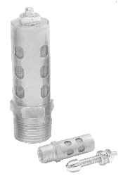 Midland Metal 3/8SPEED CONTROL ALUMINUM MUFFL - 940818