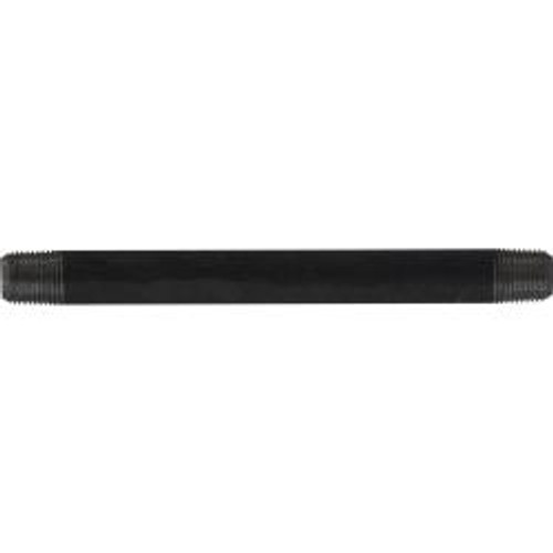 Midland Metal 57446 5 Diameter, Black Sch 40 Steel Nipples, 5 x 10 Sch 40 Black Nipple, Nipples and Fittings