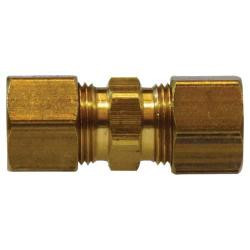 Midland Metal 62A-88 Union, Compression, 1/2 x 1/2 Comp Union Tube, Brass Fittings