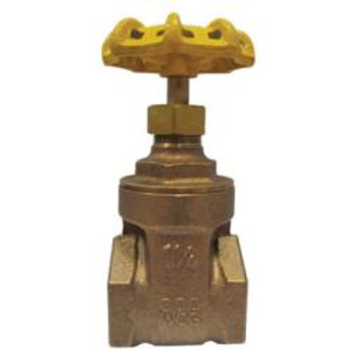 Midland Metal 939132 Bronze IPS Gate Valves, Gate Valves, 1/2 Bronze Threaded Gate Valve, Valves