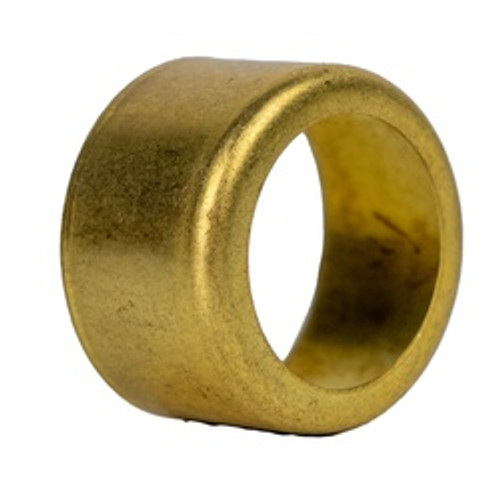 Midland Metal FBL-0870 Brass - Long, Crimp Ferrules, Brass Ferrule .870 Id 1.00 Len .670 Hole, Hose Accessories