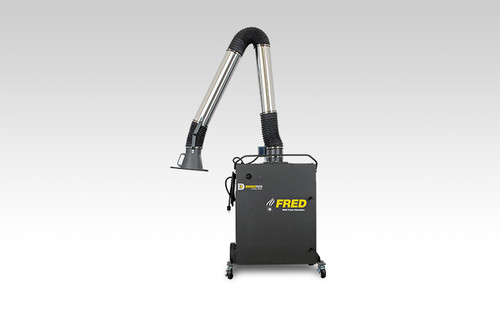 Diversitech Fred SR Portable Fume Extractor [460V/3/60] 3.0HP, Nanofiber Filter6' arm