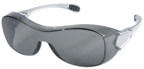 CONDOR Safety Glasses,Gray 4VCD6