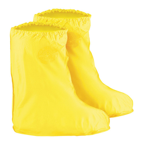 DUNLOP Boot Covers,Slip Resist Sole,M,Yellow,PR 97590MD00