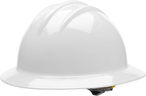 BULLARD Hard Hat,6 pt. Ratchet,Wh 33WHR