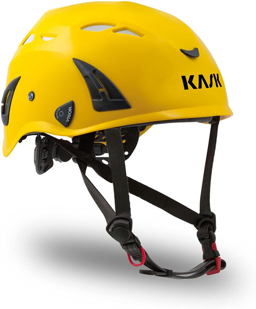 KASK Rescue Helmet,Type 1, Class C,Yellow WHE00036.202