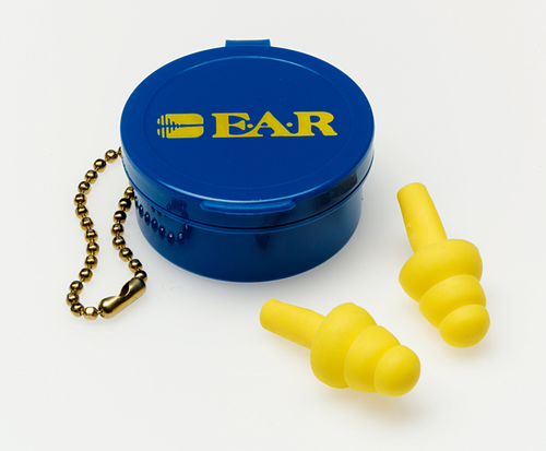 3M Ear Plugs,Reusable,25dB,Yellow,PR 340-4001