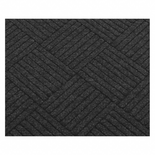 CONDOR Carpeted Entrance Mat,Charcoal,4ft.x6ft. 34L257