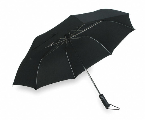 GENERIC Umbrella, 46 In, Black 3GRR8