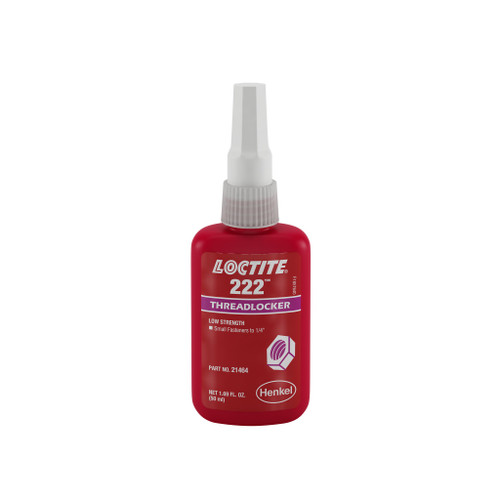 LOCTITE Threadlocker 222,50mL Bottle,Purple 231127