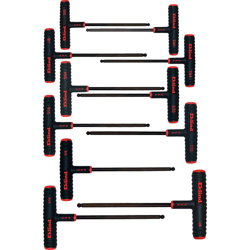 EKLIND Ball End Hex Key Set,11 Pieces 60811