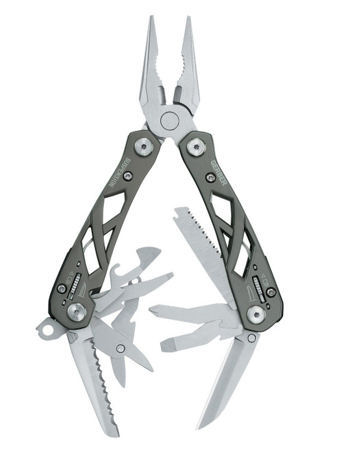 GERBER Multi-Tool Plier,12 Functions w/Sheath 22-41471