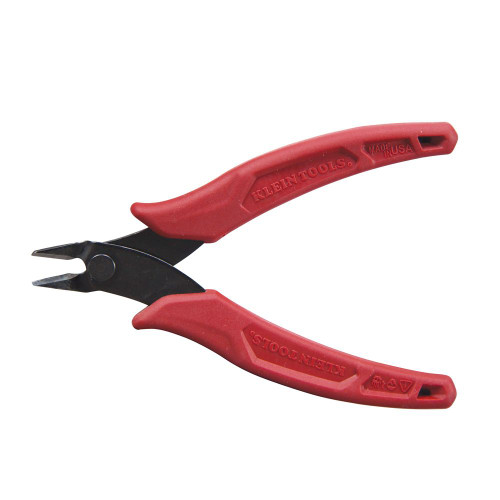 KLEIN TOOLS Diagonal Cutters,5 In. OAL,Red D275-5