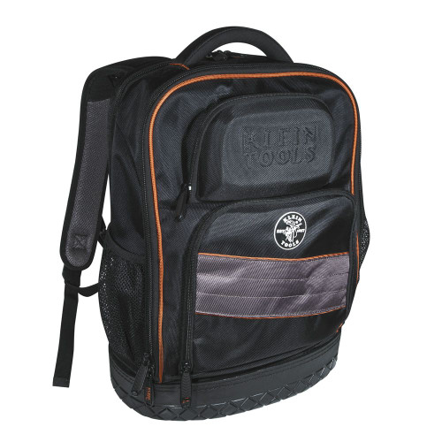 KLEIN TOOLS Tool Backpack,25 Pockets,14"x7"x18-1/4" 55456BPL