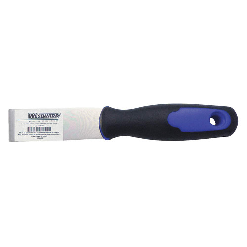 WESTWARD Putty Knife,Stiff,1-1/4",Carbon Steel 13A680