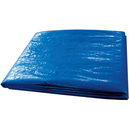 GENERIC Tarp,Flame Resistant,Polyeth,10x12Ft 5WTL9