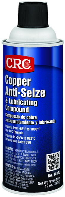 CRC Anti Seize Compound,16 oz,Aerosol Can 14095