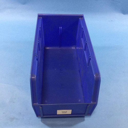 AKRO-MILS Hang/Stack Bin,10-7/8 x 5-1/2 x 5,Blue 30230BLUE